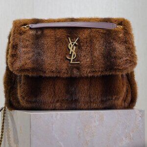 Stylish fur bag